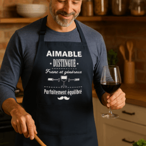Tablier de cuisine Aimable et distingué recyclé 72 x 90