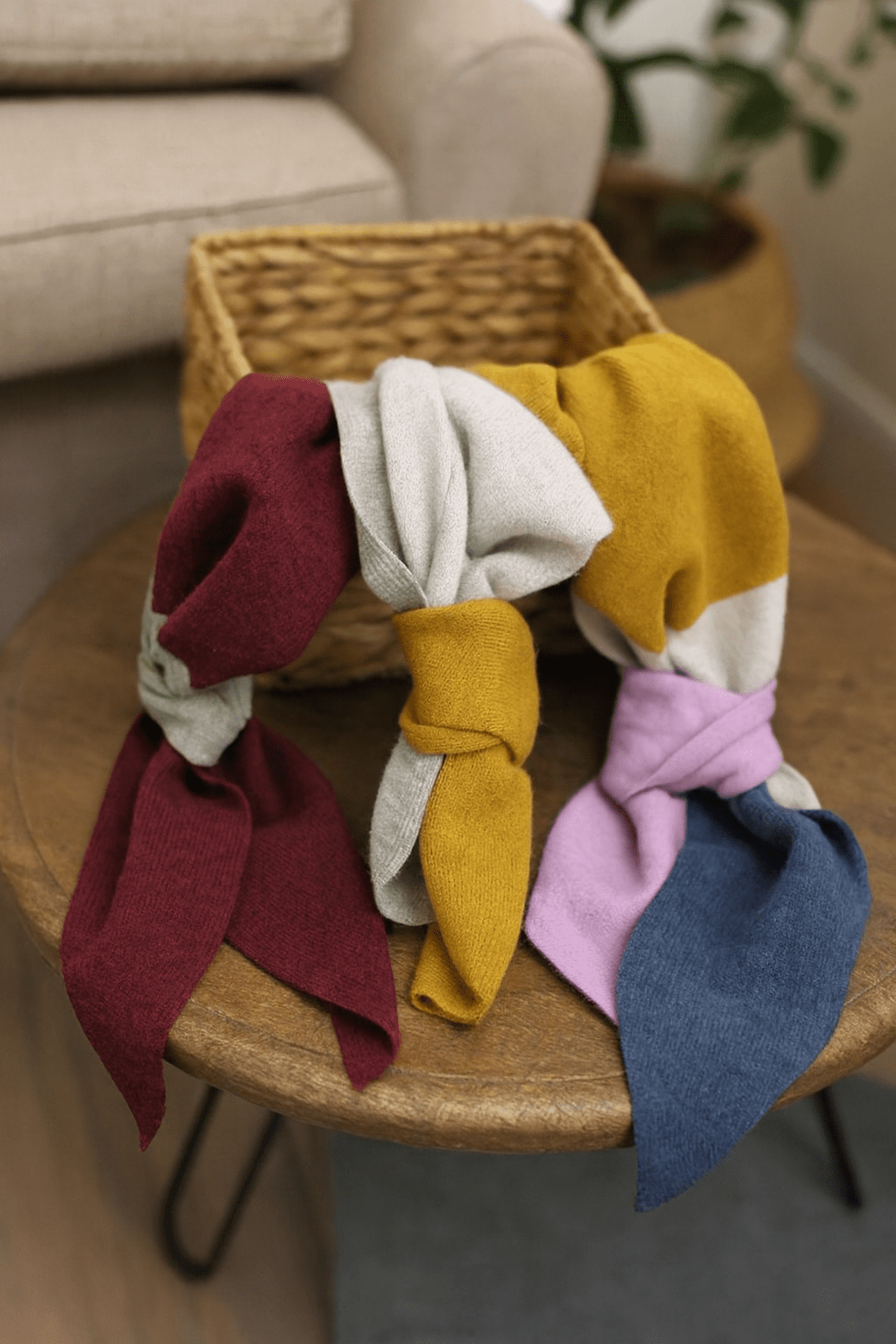 Sciarpa in lana d'agnello