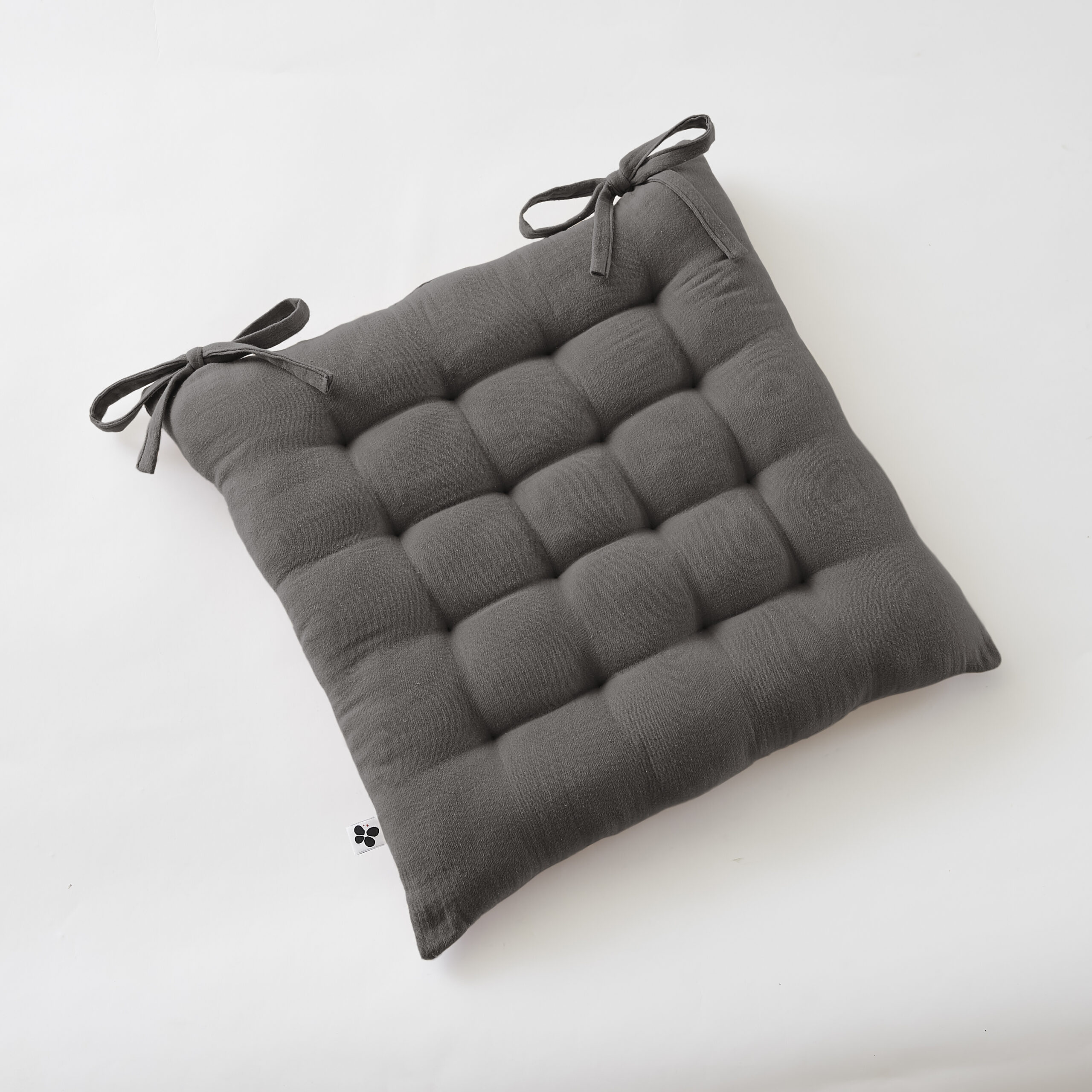 assise de chaise coton couleur granit