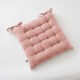 assise de chaise coton couleur rose peche