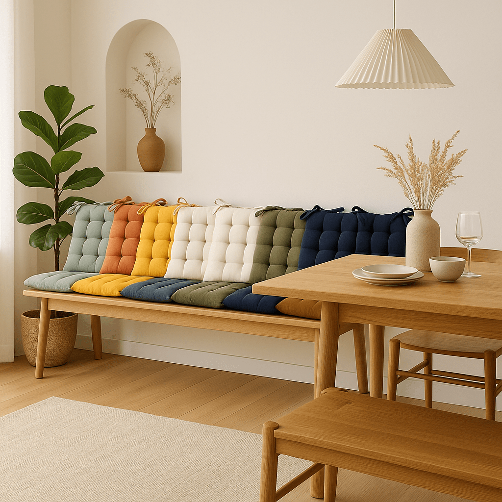 sedile per sedia in cotone