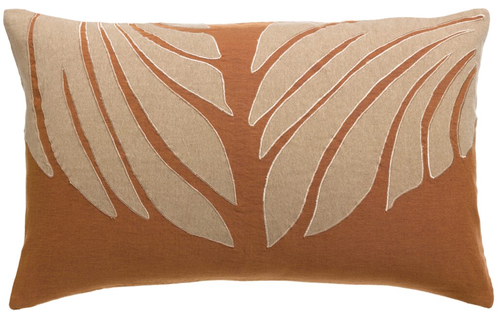 Coussin Nilos, coloris « moka »