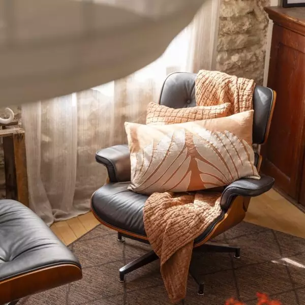 Coussin Nilos Cèdre 45 x 45 - Moka, 40 x 65