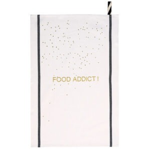 Torchon Food Addict Or 50 x 70