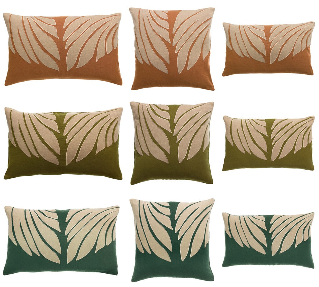 Coussin Nilos Cèdre 45 x 45