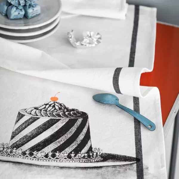 Charlotte tea towel 50 x 70