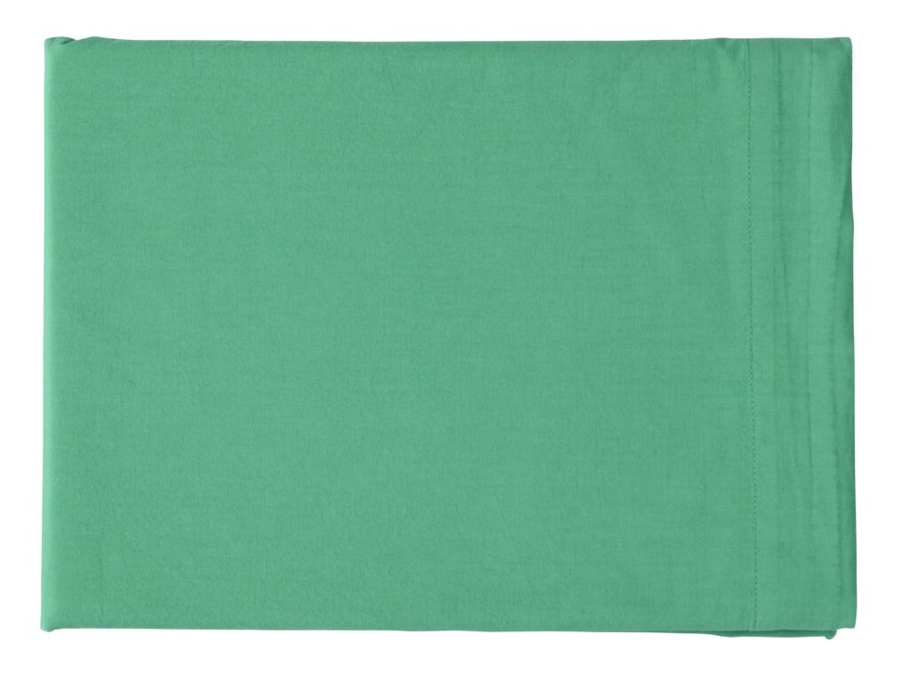 Drap plat Céleste en coton bio - Detox