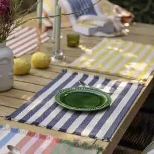 Set de table Yanis recyclé 35 x 45 - Soleil