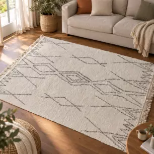 Crimble Ivory/Charcoal Rug