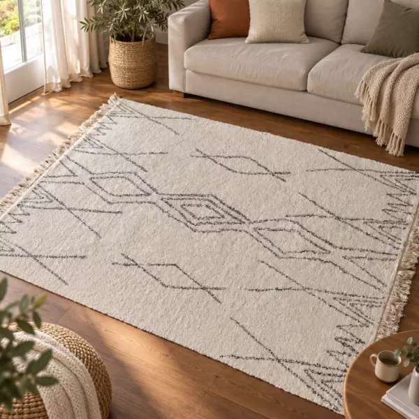 Crimble Ivory/Charcoal Rug