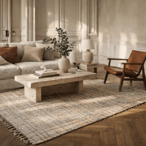 Tapis Fahro naturel chanvre