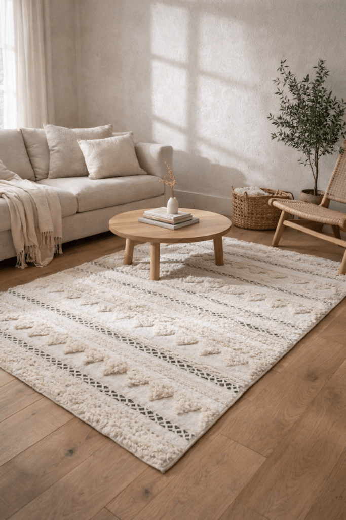 Lenity-Teppich Lenity-Teppich, 100 % Wolle