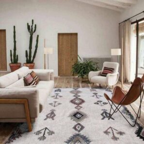 Tapis Dawlish Ivoire/multi