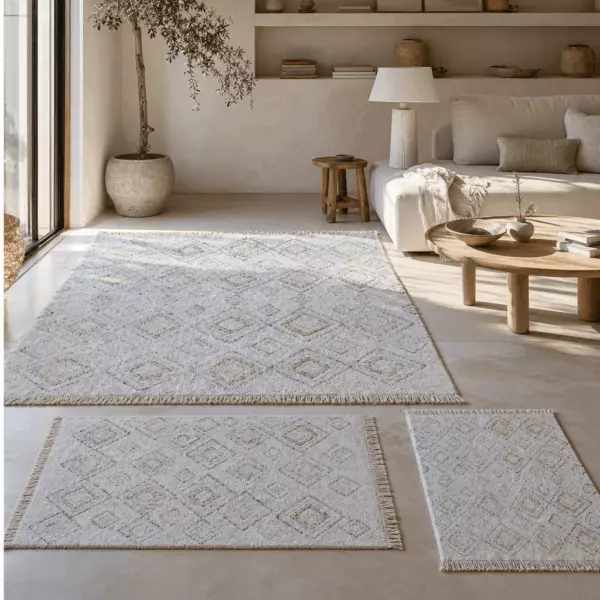 Salford Carpet – Ivory/Multicoloured