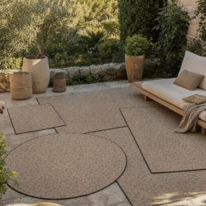 Tapis Chelby outdoor Naturel
