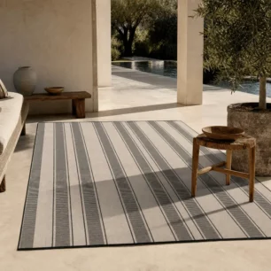Tapis paomia outdoor perle