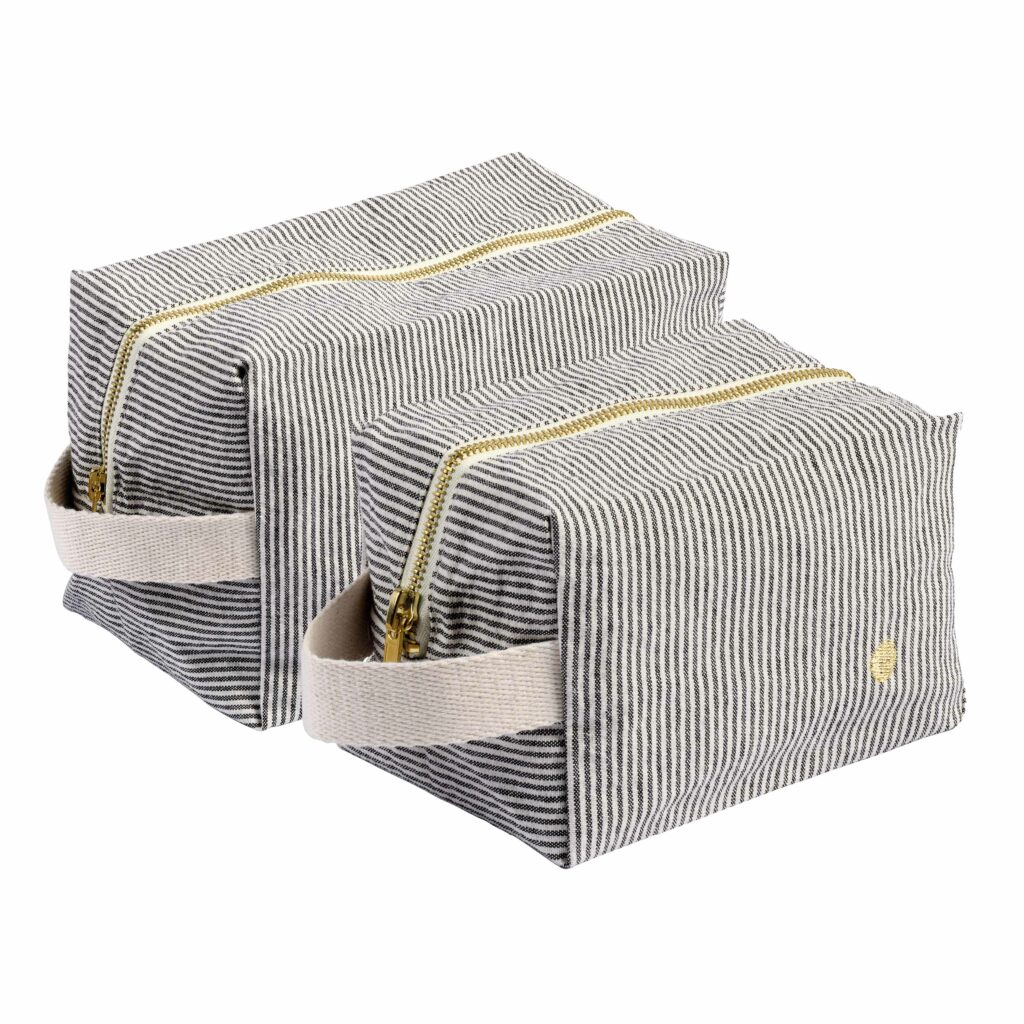 Trousse cube Finette Caviar – vue produit – Anna & Moi