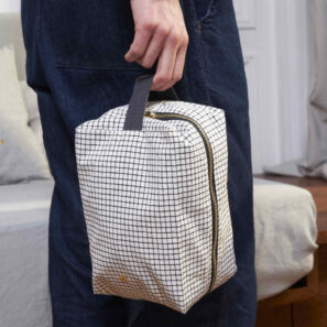 Trousse cube Gustave Caviar – vue produit – Anna & Moi