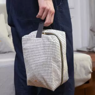 Trousse cube Gustave Caviar – vue produit – Anna & Moi
