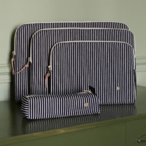 Housse ordinateur Basile Caviar