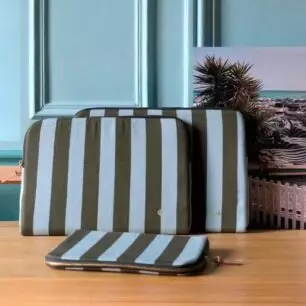 Rita laptop sleeve, colour « Matcha »
