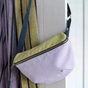 Tricolo belt bag, colour « lilac »