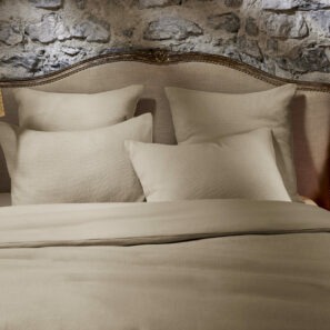 Housse de couette ALMA Ficelle ambiance