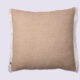 Coussin carré ANTON en coton texturé avec franges
