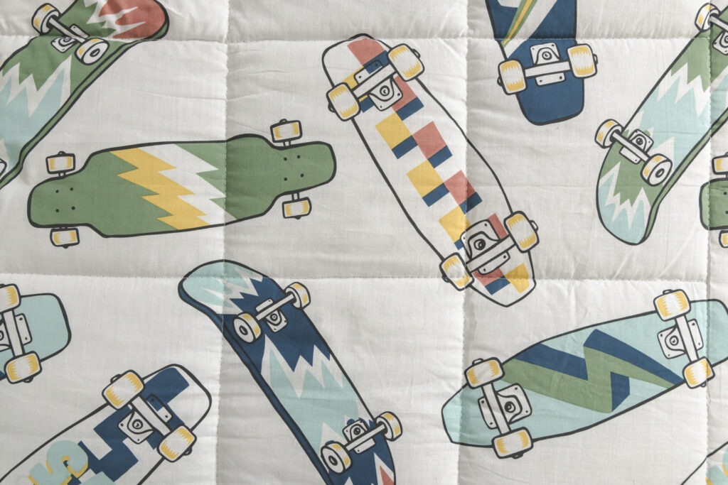 Collection CALIFORNIA dans une chambre enfant
