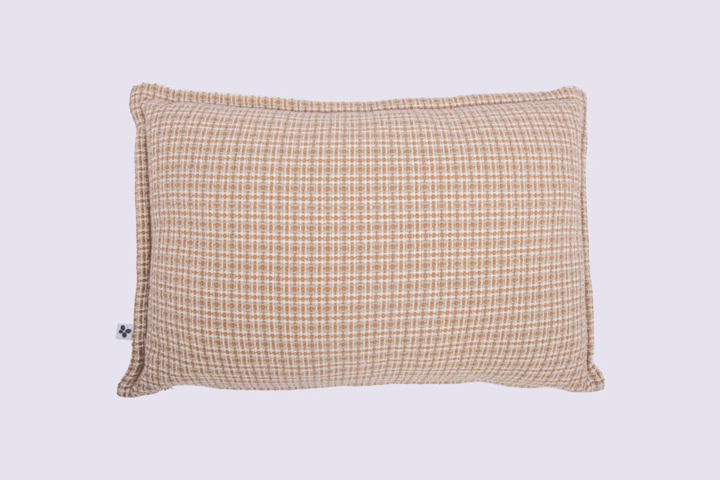Coussin EDGAR en coton texturé 40 × 60 cm
