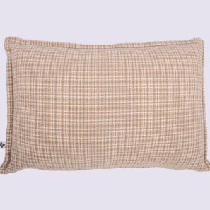 Coussin EDGAR en coton texturé 40 × 60 cm
