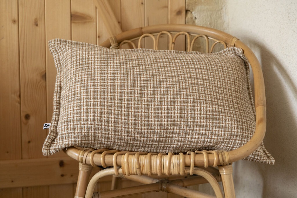 Coussin EDGAR 40 × 60 cm en situation