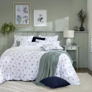 Dormitorio con la funda nórdica ELEONORE