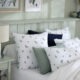 Taies d’oreiller ELEONORE dans une chambre