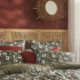 Ambiance chambre FLORA coloris Romarin