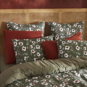 Taies FLORA dans une chambre