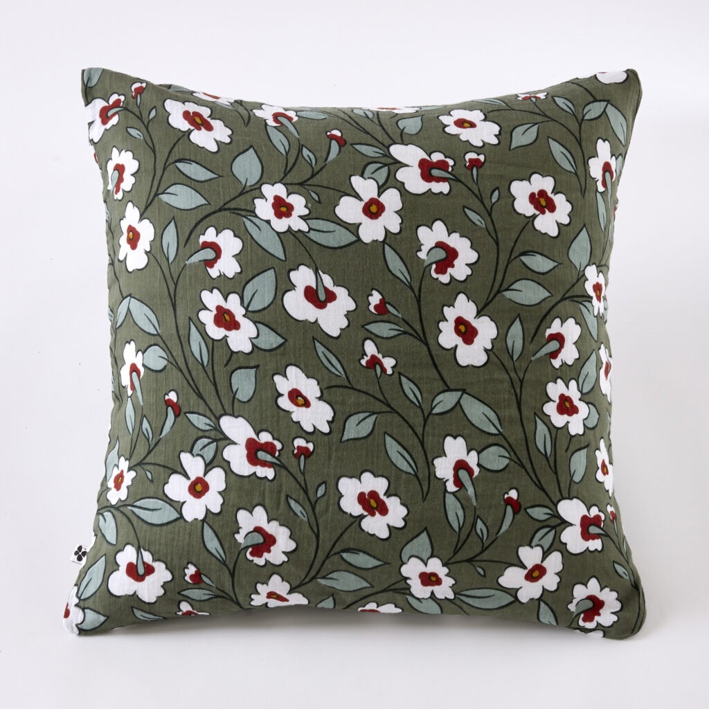 Taie d’oreiller FLORA 60 × 60 cm