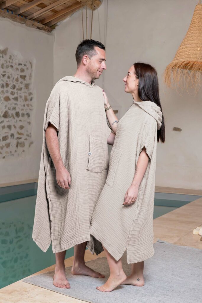 Poncho adulte GAÏA - ambiance Pampa