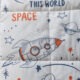 Couette imprimée GALAXIE pour chambre enfant