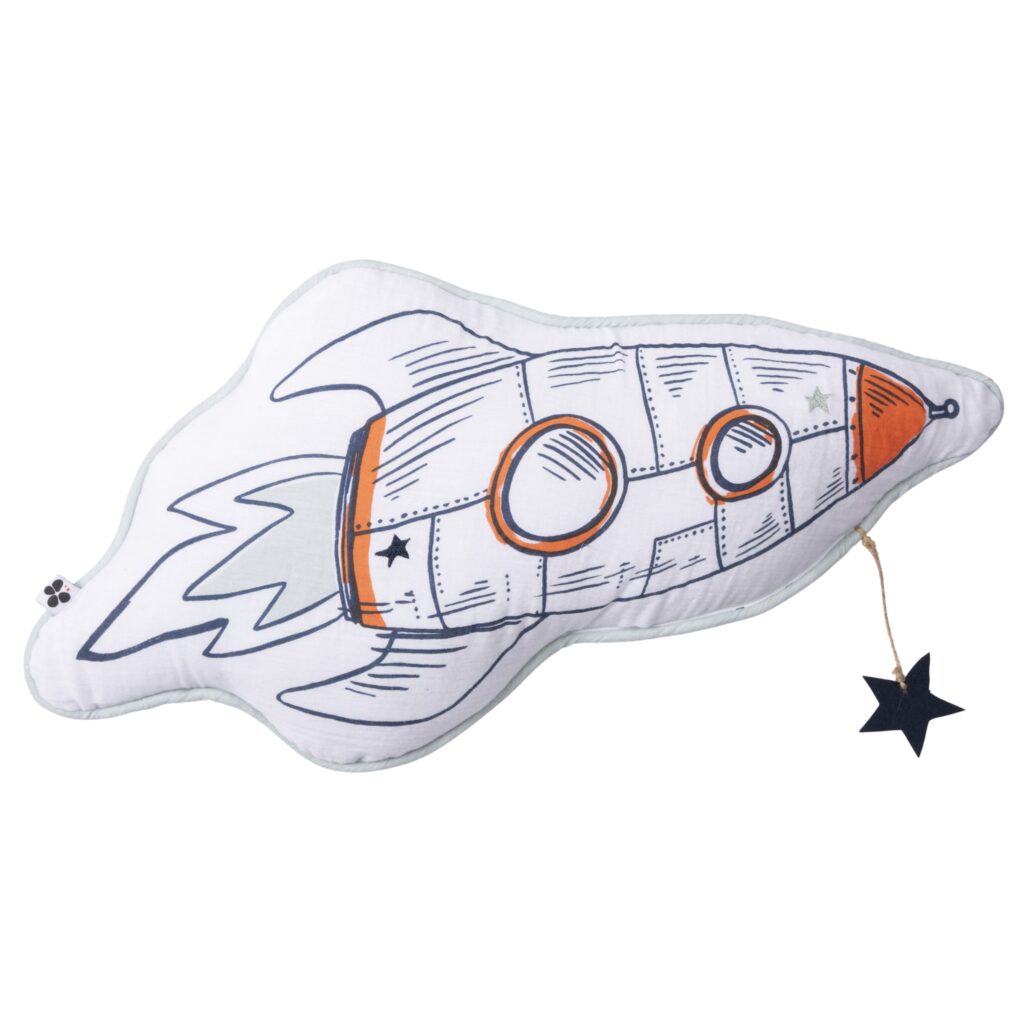 Coussin déco GALAXIE 60 x 30 cm