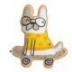 Coussin enfant ISIDORE 45 × 40 cm recto