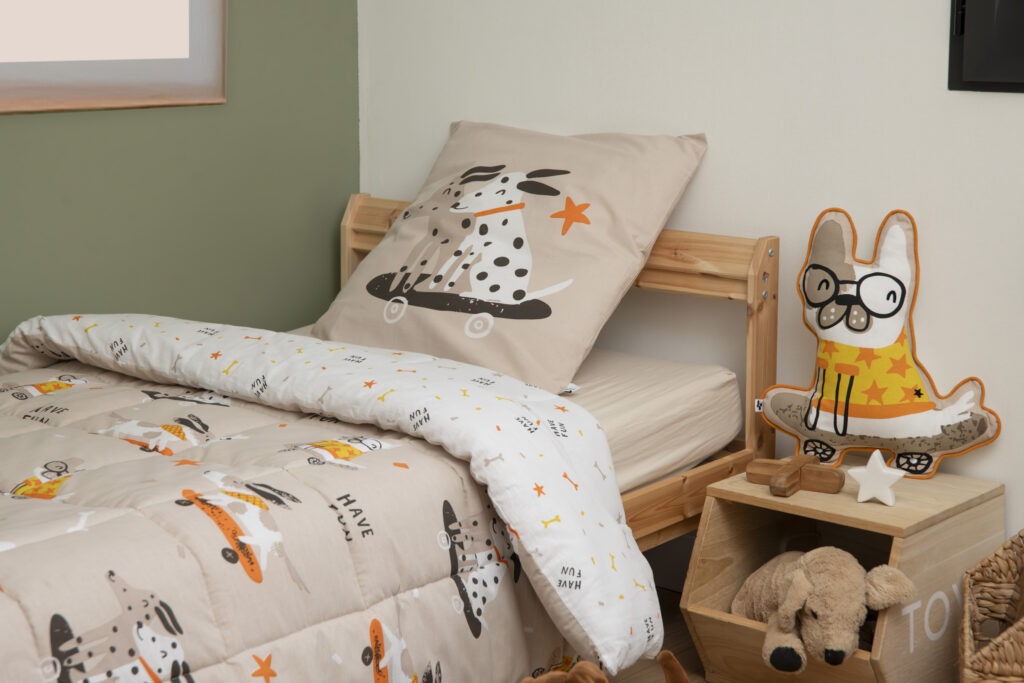 Couette ISIDORE dans une chambre d’enfant
