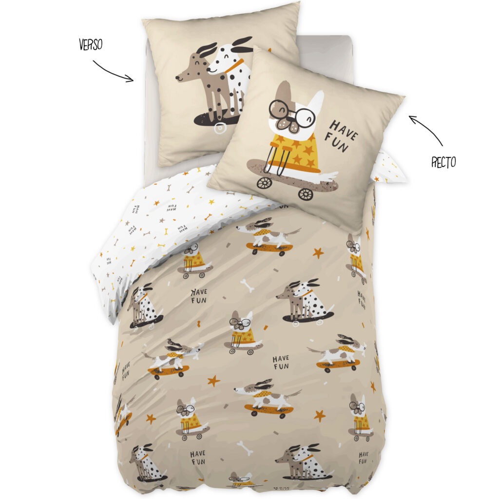 Parure de lit enfant ISIDORE 140 × 200 cm