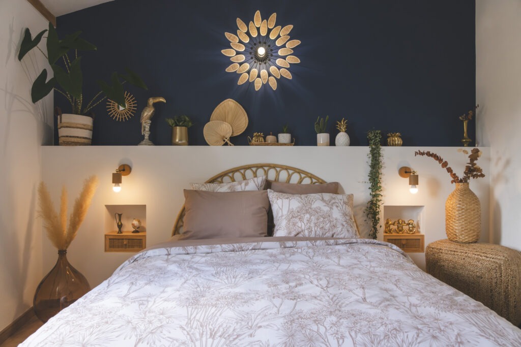 Housse de couette JAVA dans une chambre