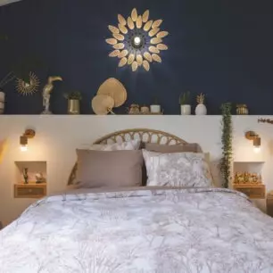 Funda nórdica JAVA en un dormitorio