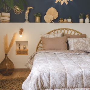 Couette JAVA dans une chambre