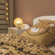 Ambiance chambre avec la parure LOLA