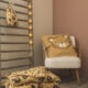 Parure de lit LOLA motif léopard dans une chambre
