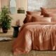 Housse de couette PERRINE - ambiance Tomette
