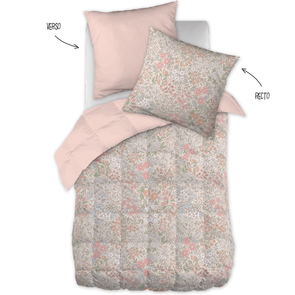 Couette enfant PIMPRENELLE 140 × 200 cm avec taie